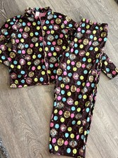 Vintage Y2K BOBBY JACK Original Flannel 2 Piece Pajama Set Pants Top 18 1/2 XL