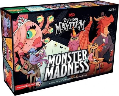 Share Dungeon Mayhem Board Game Cards Monster Madness Card English Toy Gift