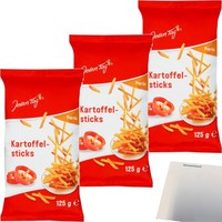 Jeden Tag Kartoffelsticks Paprika 3Er Pack 3X125G Packung Usy Block