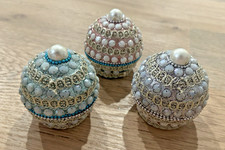 Decorative Balls w/ Flat Bottoms Moroccan Ope...