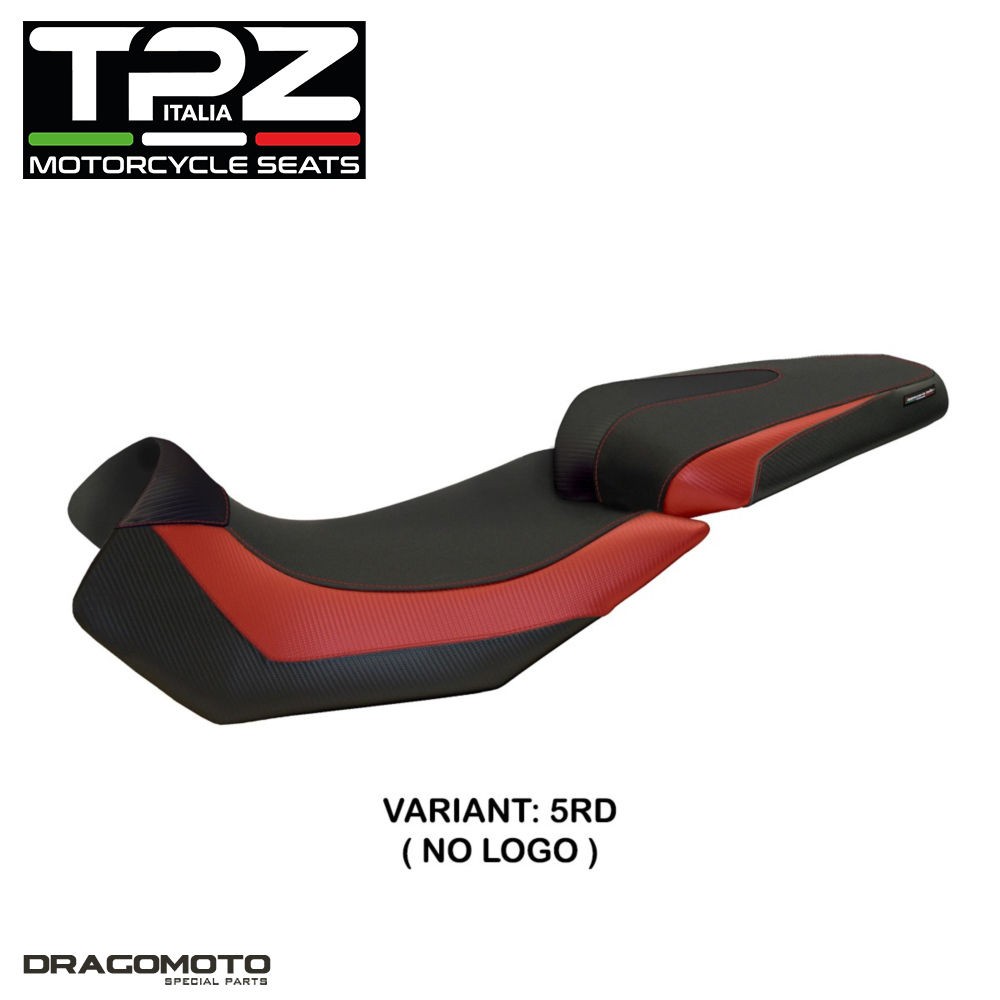 APRILIA CAPONORD 1200 2013-2017 Sattelbezüge AC12N2-5RD-2 TPZ rot