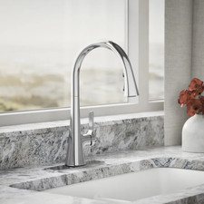 Kohler Guild Pull-Down Kitchen Faucet R33912-CP Polished Chrome Finish