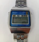 Vintage 1978 Seiko A129-5000 Quartz LCD Men's Digital Watch For Parts