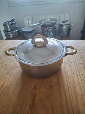 Cocotte Kuhn Rikon Durotherm inox 18-10 – fabrication suisse - Photo 1/4