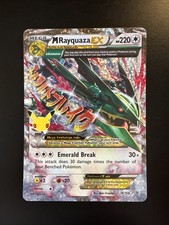 M Rayquaza EX 76/108 Holo Rare Roaring Skies Pokemon
