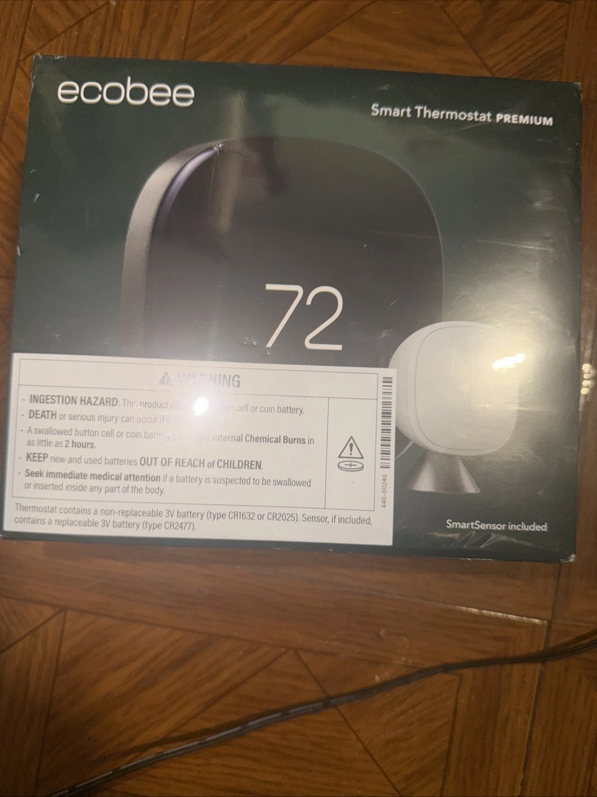 Ecobee Smart Thermostat Premium (EBSTATE601),New,Sealed
Opens in a new window or tab