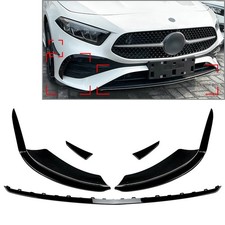 Frontschürze Lippe Splitter Spoiler für Mercedes Benz A Klasse W177 A180 23+