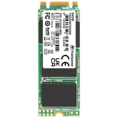 Transcend MTS602M 64 GB Interne M.2 SATA SSD 2260 SATA III Industrial