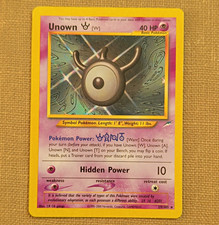 Unown [W] 29/105 Neo Discovery Rare - LP on eBay