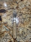 CIVIL WAR ERA Bone Handle 3 prong 2 Rivet  Fork — photo 2