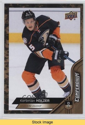2016-17 Upper Deck Compendium Gold Korbinian Holzer #306 READ 7l3