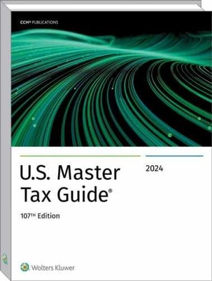 U.S. Master Tax Guide 2024 - Paperback, by CCH Tax Law Editors - Good z