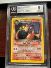 2000 Dark Charizard 4/82 Team Rocket Holo BGS 8