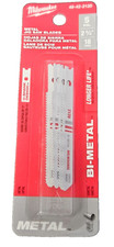 Milwaukee 48-42-2120 Jig Saw Blade Pack of 5 2-3/4" U-Shank Metal Cutting 18 TPI