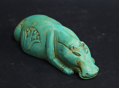 Rare Ancient Egyptian Pharaonic Hippo Statue Antique Antiques Unique BC