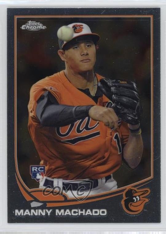 2013 Topps Chrome Manny Machado #12 0dk