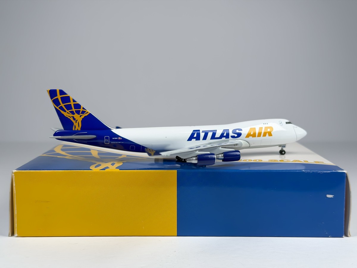 Atlas Air Boeing 747-400 1:400 Gemini Jets N418MC (GJGTI397) | eBay