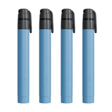 3pcs Outdoor Mini Water Filter Straw Emergency Portable Water Filtration System 