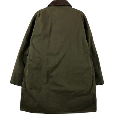 Vintage 1990'S Barbour BORDER (old 3-warrant) waxed cotton oiled