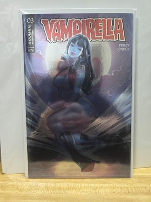 DYNAMITE ENTERTAINMENT VAMPIRELLA (2025) #3: N: CHATZOUDIS Foil (1 IN 10) NM. 