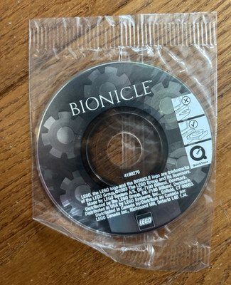 Bionicle LEGO Mini Disc CD Software 4199270 Sealed
