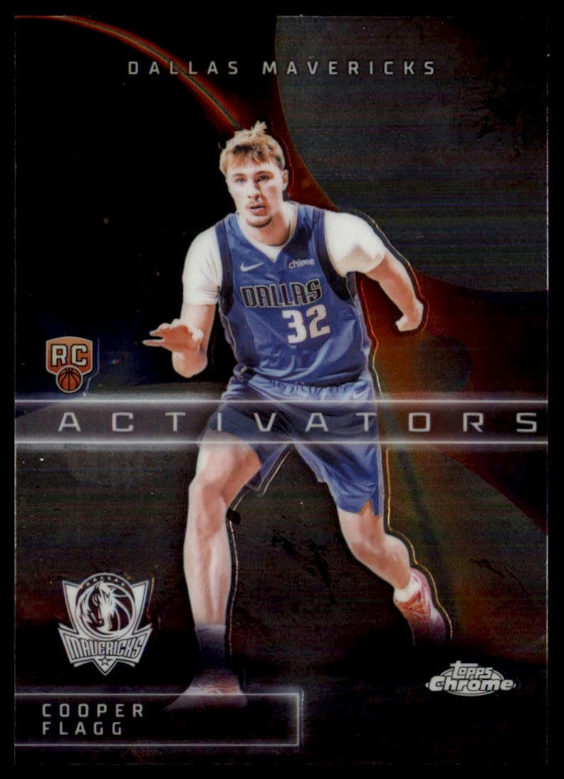 2025-26 Topps Chrome #AC-11 Cooper Flagg Activators