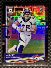 2020 Donruss Optic Albert Okwuegbunam Rookie Black Pandora Prizm /25- CENTERED!