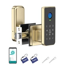 Fingerprint Door Lock   5-in-1 Biometric Smart Lock with Keypad, App Control,...