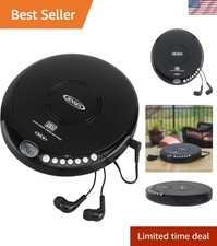 Portable CD-120 Personal CD Player with 120 SEC Anti-Skip Protection FM Radio