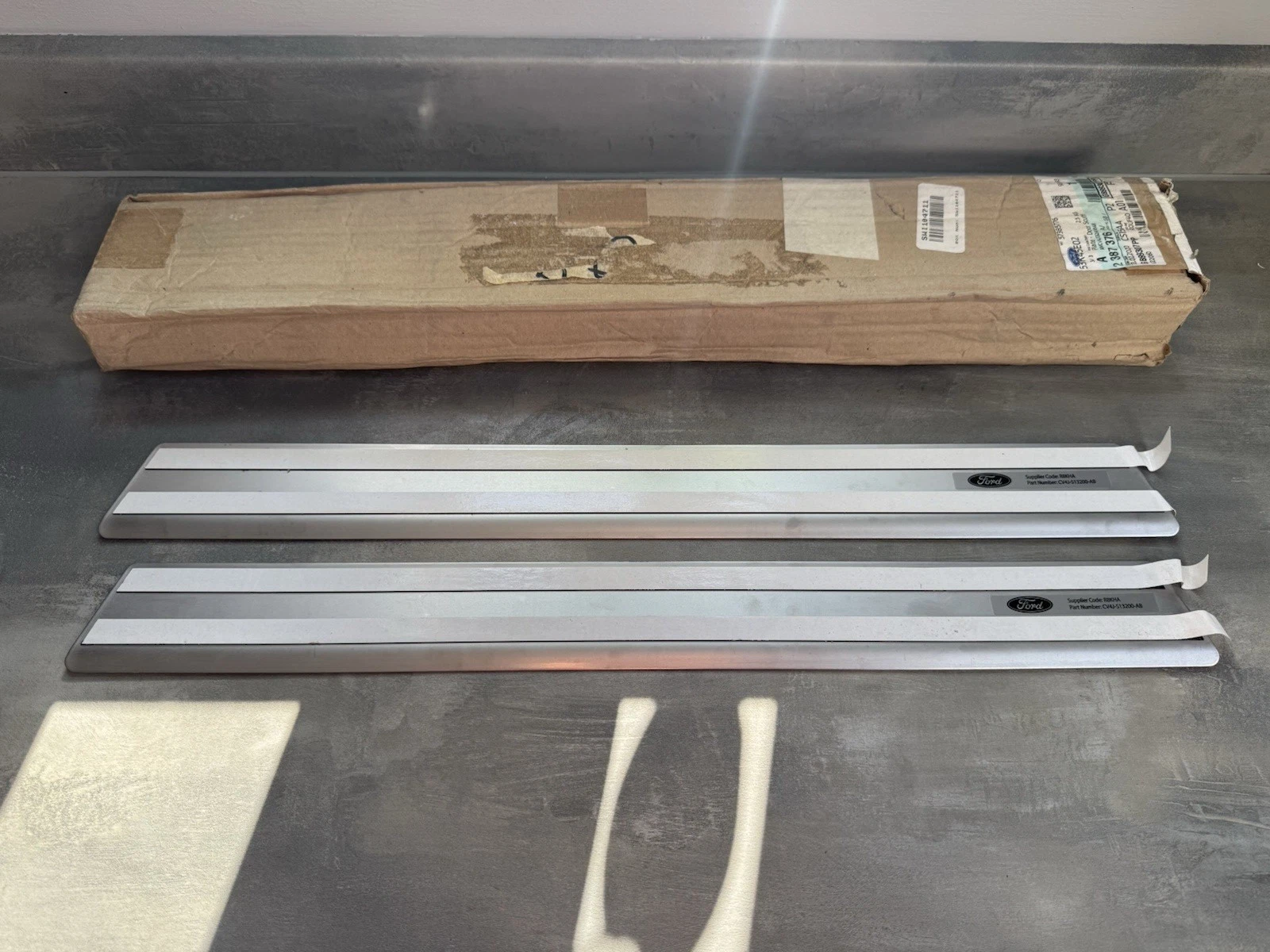 Genuine Ford Kuga Pair Of Tread Scuff Plate Sill Protector 2387376 Brand New 5