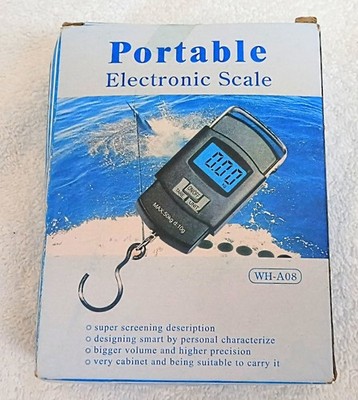2025 Digital PORTABLE ELECTRONIC SCALE 110 lb/50 kg Lighted Display Easy To Use