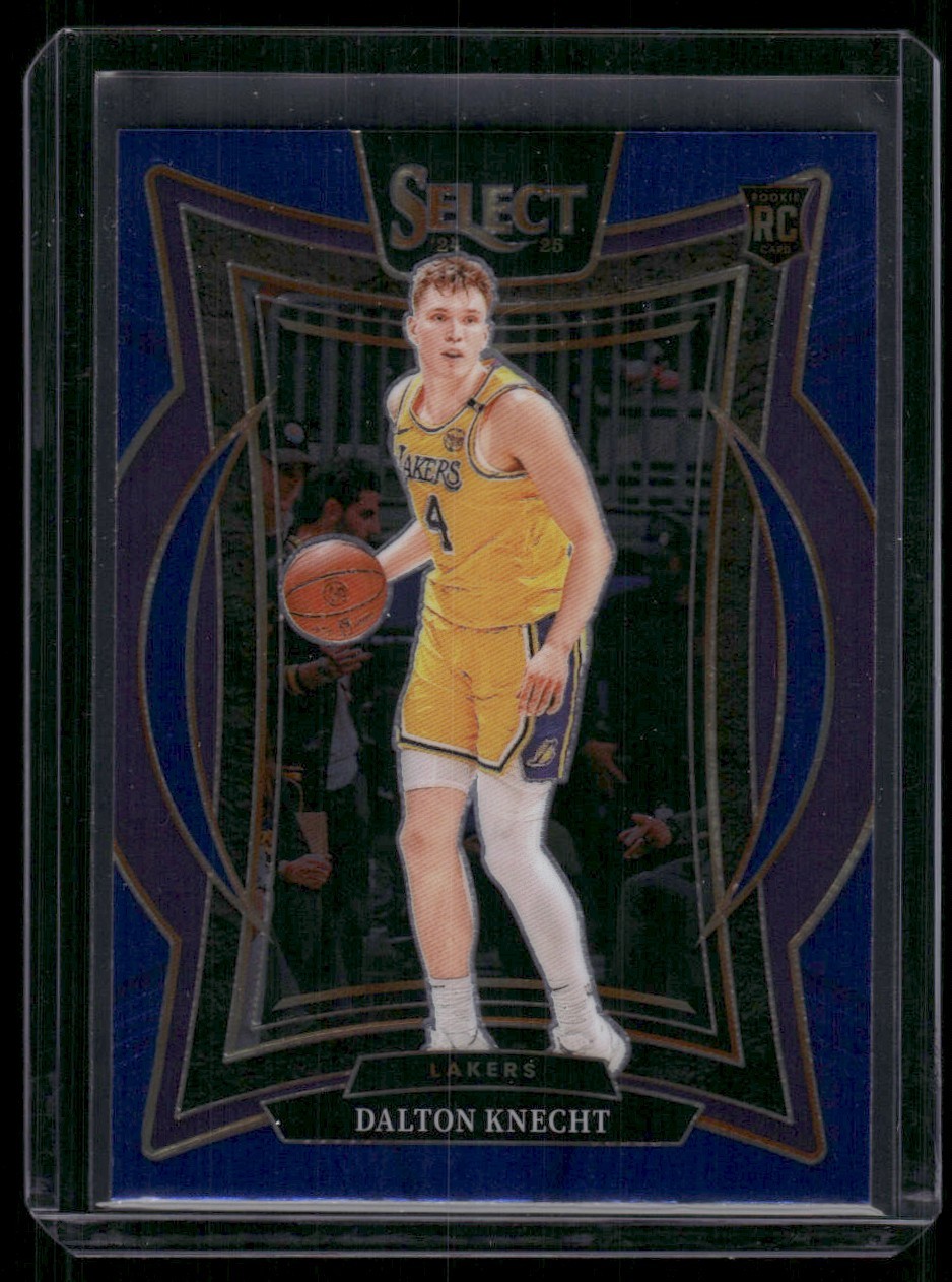 Dalton Knecht 2024-25 Panini Select Blue Retail Los Angeles Lakers #91