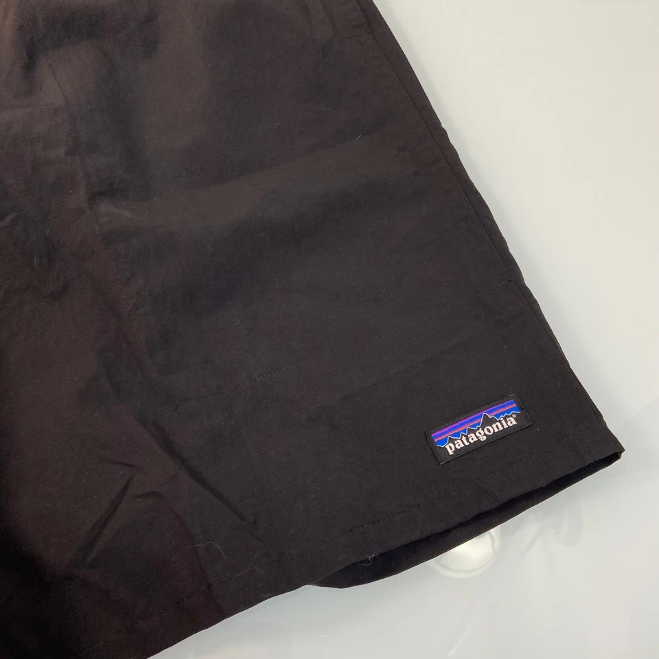 Pantalones Cortos de Natación Patagonia Para Hombres 2 XL Bolsos Largos 7 Pulgadas Negros Cintura Elástica XXL NUEVO Foto 2 de 4