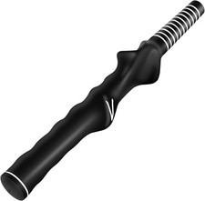 Left Handed Golf Grip Trainer with Aid for Swing Improvement