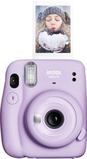 Fujifilm Instax Mini 11 Instant Camera Lilac Purple Automatic Exposure