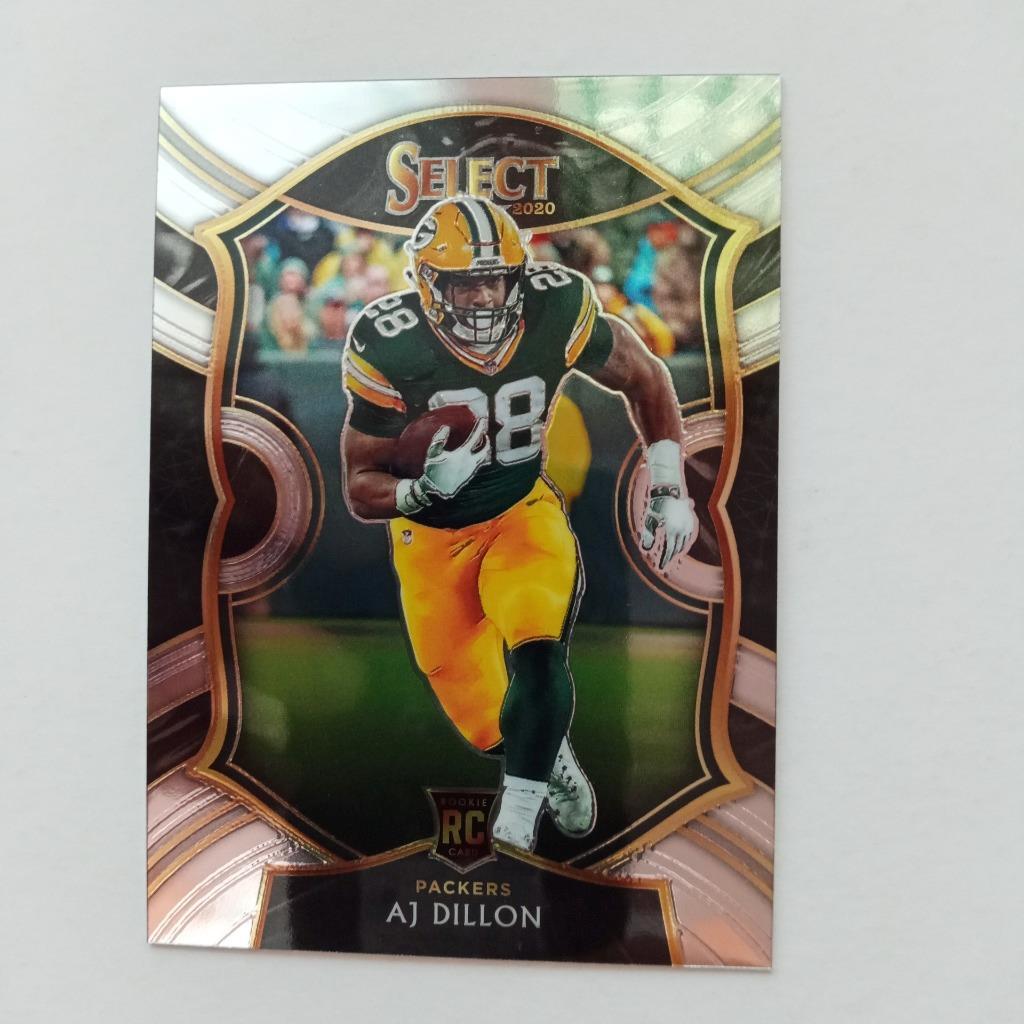 AJ Dillon 2020 Select Concourse Level Rookie #65 Packers