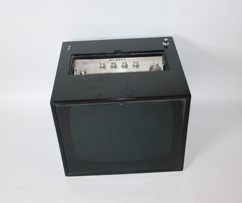 FROM 1968 ATLANTIC KIKO VINTAGE TELEVISION – FIRST BLACK CUBE - SPACE AGE -WORKS - Picture 5 of 9