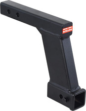 864081 Trailer Hitch Extender with 10-Inch Riser/Drop, 2 Inch Hitch Receiver, So