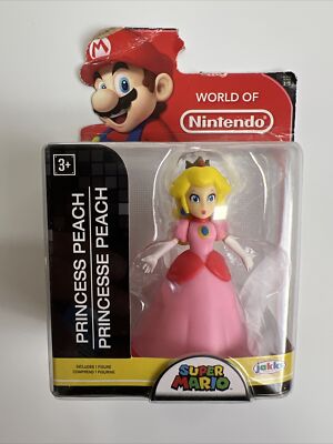 Jakks Pacific World of Nintendo Princess Peach 3” Figure Series 1