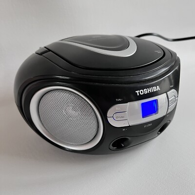 Toshiba TY-CRS9 Portable CD Player Boombox with AM/FM Tuner & Aux