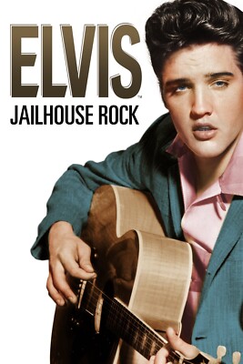 1957 Jailhouse Rock Movie Poster 11X17 Elvis Presley Vince Everett