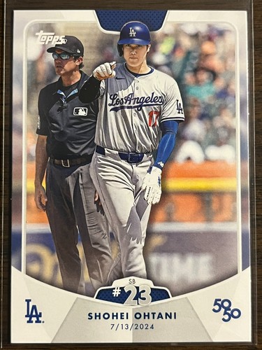 2024 Topps 50/50 #52 Shohei Ohtani Los Angeles Dodgers SB #23
