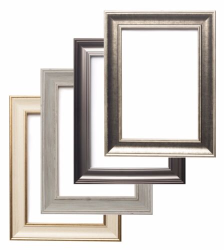 Shabby Chic Photo frame Picture Poster frames Gunmetal, Natural  A1 A2 A3 A4 - Afbeelding 1 van 9