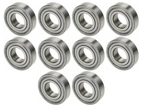 696 ZZ 6 mm Kugellager aka 696ZZ oder 696-ZZ. 6 mm x 15 mm x 5 mm 10er Pack - Bild 1 von 1