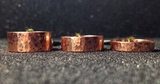 Hammered Copper Ring Costum Size