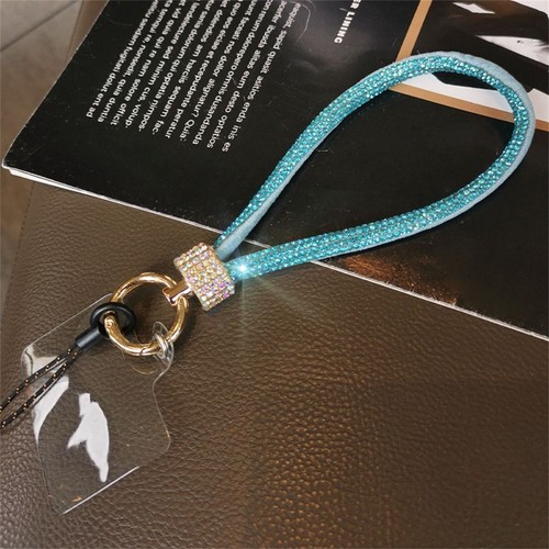 Bling Bling Phone Wrist Strap Anti Loss Diamond Lanyard Hanging Ornaments - 第 15/20 張圖片