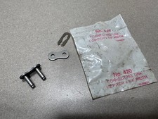 NOS 420 Bicycle Go-Kart Drive Chain Master Link Connecting 1/2" Pitch 1/4" Wide