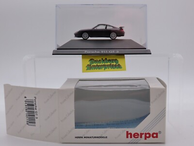 Herpa Private Collection 101158 Porsche 911 GT 3 schwarz in OVP 1:87 186537