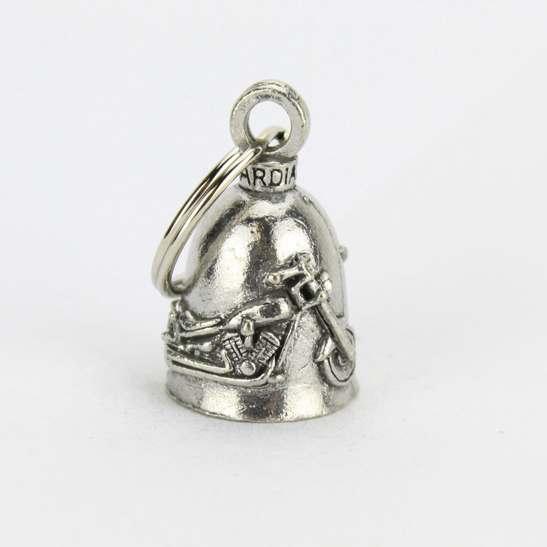 Cloche Porte-bonheur Guardian Bell – Pour Moto, Vélo, VAE – Son Mélodieux, étain, Pendentif Avec Anneau