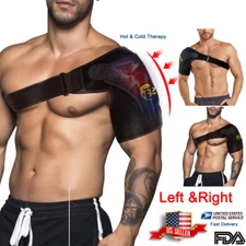Shoulder Brace Rotator Cuff Pain Support Adjustable Belt Sprain Sport Fortemotus